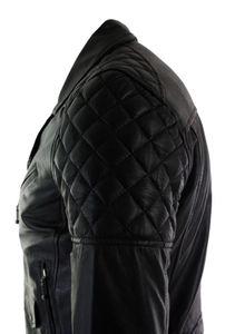 <b>Men's</b> <b>Jackets</b> OEM Customize <b>Men</b> <b>Faux</b> <b>Leather</b> <b>Jacket</b> - Product Image 2