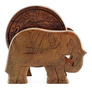 Modern Double Shade Wood Round Tea Coffee Wine Glass Mats Pads High Quality Homeware Tableware Dinnerware <b>Drink</b> <b>Coaster</b> - Product Image 4