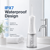 Hydropulseur Portable Sans Fil OEM 350ml Étanche IPX7 Rechargeable USB 5 Modes Contrôlé par Application pour Maison et Hôtel