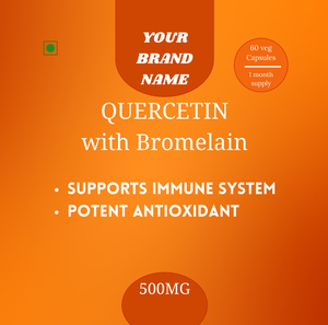 แคปซูลสารสกัดจากเคอร์ซิตินโบรมีเลนจากอินเดียโดยตรง - Product Image 2