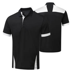 Polo de golf pour hommes qui sont les plus populaires Polos à manches courtes à la mode et haute performance Respirant évacuant l'humidité - Product Image 6