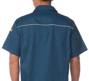 Reflective High Visibility Safety <b>Yellow</b> Long Sleeve <b>T</b> <b>Shirt</b> Custom Logo Breathable Workwear Uniform For <b>Men</b> Construction - Product Image 5