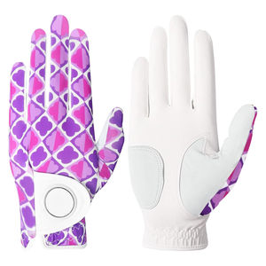 Gant de golf en cuir de cabretta respirant et doux avec logo personnalisé, pour homme et femme, main droite ou gauche, accessoires de golf, gant de haute qualité - Product Image 4