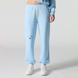 ชุดเสื้อฮู้ดลำลองและกางเกงจ็อกเกอร์เอวยางยืดสำหรับผู้หญิงเสื้อผ้าขนแกะ100% แบบลำลอง - Product Image 5