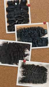 Venta al por mayor de cabello crudo virgen indio crudo, 100% extensiones de cabello humano indio natural al por mayor proveedor de paquete de trama doble indio crudo - Product Image 5