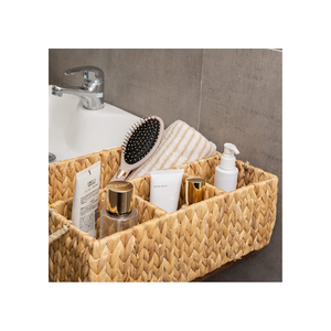 ตะกร้าใส่ของจากหญ้าทะเลตะกร้าใส่ของคุณภาพสูงเป็นมิตรกับสิ่งแวดล้อมตะกร้าเก็บของสำหรับตกแต่งบ้านตะกร้าหัตถกรรมผลิตจากเวียดนาม - Product Image 6