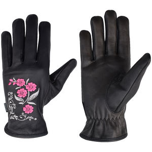 2025 peau de mouton véritable coloré 100% haute qualité forte couture Filament soie dame habillage gants - Product Image 1