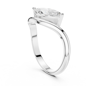 Nets Sales Anillo de moda chapado en oro de lujo de 14 quilates para mujer - Product Image 2