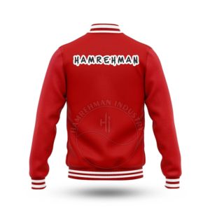 Nouvelle arrivée Varsity Winter Varsity Coat vente en gros de coton polaire avec manteau Baseball Letterman Varsity Jacket Style manches longues - Product Image 2