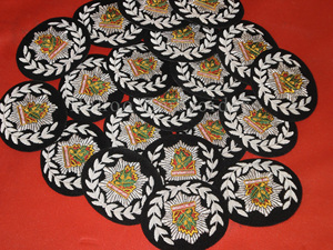 Insignia de oficiales de la Marina Real, insignia de lingotes bordada a mano, insignia hecha a mano - Product Image 6