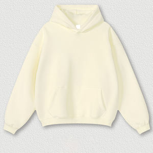 Fleece Oversized Pullover Hoodie para hombres Cotton Fleece Hoodie Oversized Winter Men Custom Hoodies - Product Image 3