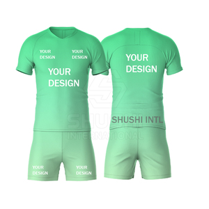 Uniforme de Fútbol Personalizado OEM ODM, Conjunto Completo para Equipo, Incluye Impresión de Número y Nombre, Ropa Deportiva Personalizada, Equipación de Fútbol de Manga Corta Transpirable - Product Image 5