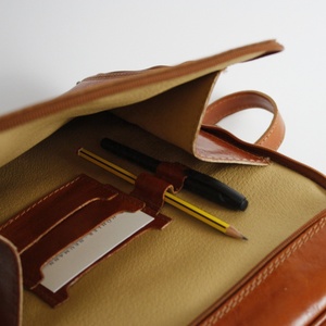 Full Grain Leather <b>Backpack</b> Travel <b>Bag</b> Handmade Cowhide for Valentines Gifts LBK-0024B - Product Image 4