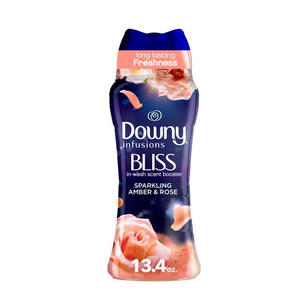 Downy Infusiones In-Wash Scent Booster Beads, Bliss, Sparkling Amber & Rose, 14,8 oz - Product Image 1