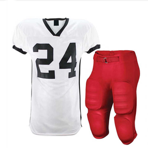 Service OEM Vente en Gros de Bonne Qualité Impression par Sublimation Logo Personnalisé Ensemble de Maillots de Football Américain pour Hommes Uniformes à Vendre - Product Image 2