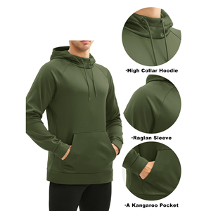 Top con capucha para hombre: Corte relajado duradero, ideal para diversión al aire libre, proporciona comodidad, estilo moderno, ideal para pedidos a granel - Product Image 4
