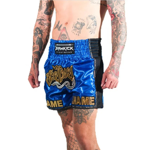 Personnalisé 2025 Top Qualité Mma Short De Boxe Professionnel Kickboxing Formation Muay Thai Shorts Martiat Art Bjj Shorts - Product Image 1