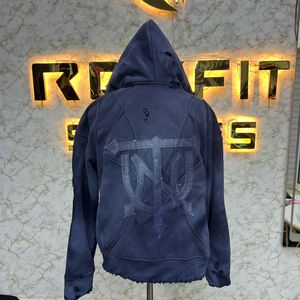 Venta superior Su propio logotipo más demandado Cremallera Sudadera con capucha Puff Impreso fábrica hecha precio barato sudaderas con capucha hombres sudaderas con capucha para hombres - Product Image 2