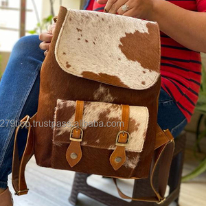 Hot Selling Fashion Style Cowhide Computer Backpack <b>Bag</b> Women's Full Grain Genuine Cow Real Leather Laptop Backpacks for <b>Men</b> - Product Image 2