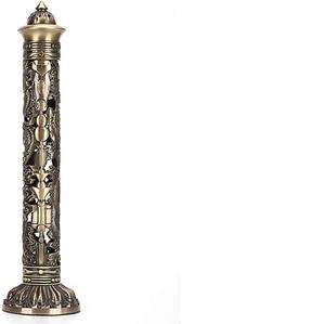 Quemador de incienso de Metal de lujo, quemador antiguo para cenizas de Palacio, soporte de incienso de fragancia para el hogar, oficina y jardín - Product Image 5