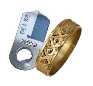 Customized V-Shape 2mm 130 Posalux Diamond Cutting <b>Tool</b> Jewelry CVD Mono Diamond <b>Tool</b> End Mill for Jewelry Making - Product Image 2