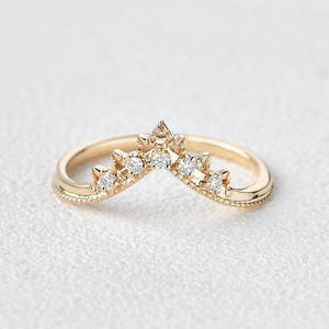 Anillo de Plata de Ley 925 Chapado en Oro para Mujer, Regalo de Boda, Compromiso, Aniversario, Fiesta, Día de San Valentín, Joyería Fina al por Mayor - Product Image 2