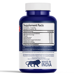 Formule de la vésicule biliaire en capsules végétales, 60 unités, pour l'équilibre digestif, la nutrition quotidienne et le bien-être général - Product Image 2