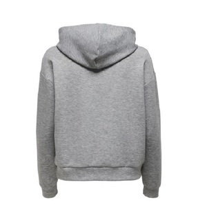 เสื้อฮู้ดสวมหัวมีฮู้ดสำหรับผู้หญิงเสื้อสเวตเตอร์แบบมีลายนูนคอเสื้อรูดซิปยาวลำลองดีไซน์โอเวอร์ไซส์สำหรับฤดูหนาว - Product Image 3