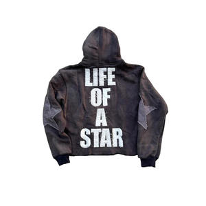 เสื้อฮู้ดผ้าฝ้าย35% ปรับแต่งได้สำหรับผู้ชาย, ไซส์ใหญ่พิเศษปรับแต่งได้สำหรับฤดูหนาว - Product Image 5