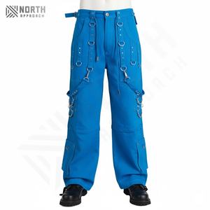 Pantalones Vaqueros Rectos de Tiro Medio Ligeros Personalizados, Ropa de Calle de Moda, Hip Hop, Pantalones Vaqueros Casuales para Hombre - Product Image 1