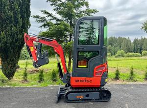 LIVRAISON GRATUITE AGT QK18 MINI-EXCAVATEUR 16 CV Lame de Remblai 39 pouces Godet 16 pouces avec Dents Pouce Hydraulique 10 pouces Approuvé EPA CE - Product Image 6