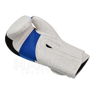 Guantes de boxeo personalizados profesionales Diseño de Palma de malla cómodo y transpirable para entrenamiento Material de cuero en venta - Product Image 2