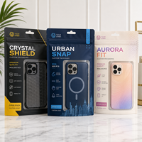 Sacs auto-adhésifs imprimés sur mesure pour l'emballage d'électronique, étuis de téléphone portable et accessoires, sacs en plastique à fermeture éclair