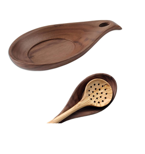 Vente en gros d'ustensiles en bois accessoires 9pc teck outils de cuisine cuillère spatule louches bambou ustensiles ensembles conception - Product Image 1