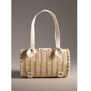 Luxury <b>Handbags</b> For Women Rattan <b>Handbag</b> <b>Straw</b> <b>Handbag</b> Fashionable OEM Vietnam wholesale customized logo HNH Craft Vietnam - Product Image 3