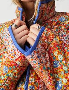 OEM <b>Women</b> Winter <b>Crop</b> <b>Puffer</b> <b>Jacket</b> New High Quality Design Custom Made Bubble <b>Jackets</b> Nylon Finished - Product Image 4