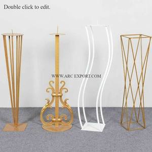 Centro de mesa Vintage, soporte decorativo Harlow, flor, diseño de lujo, decoración para el hogar, interior, recién llegado, soporte Harlow - Product Image 2