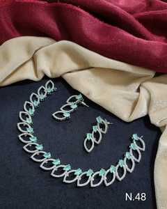 ชุดเครื่องประดับต่างหูสร้อยคอชุบเงินทำจากทองเหลืองเซอร์โคเนียสำหรับผู้หญิงชุดเครื่องประดับสำหรับงานเลี้ยงเด็กผู้หญิง - Product Image 3