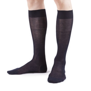 Calzini Lunghi da Uomo Italiani 100% Cotone Lisle, Stile Retrò Marrone, 5 Dita, Stampa Digitale, Estivi, Fornitura ODM - Product Image 1