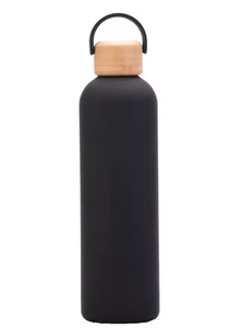 Gobelet isotherme en acier inoxydable, anti-fuite, sans BPA, noir, 1L, gobelet à poignée, en stock - Product Image 2