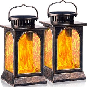 Customised Handmade Fire Black <b>Candle</b> Holder Metal <b>Lantern</b> Home Garden Balcony Indoor <b>Outdoor</b> Wedding Decoration - Product Image 1