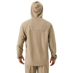 เสื้อสวมหัวมีฮู้ดสำหรับผู้ชายมีกระเป๋าด้านหน้าและฮู้ดปรับได้เหมาะสำหรับการวิ่งจ๊อกกิ้งหรือผ่อนคลายสบายๆที่บ้าน - Product Image 2