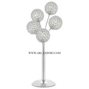 Lámparas decorativas de iluminación de latón y metal chapado en oro para el hogar, accesorios de mesa para bodas, restaurantes y resorts, lámparas de mesa - Product Image 3