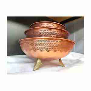 Tazón mezclador de cobre de alta calidad, la fabricación india más vendida para acampar, exportación directa de la India - Product Image 3