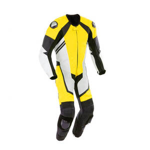 Combinaison de moto en cuir pour tous les jours Secure Fit Protective Breathable Printed - Product Image 6