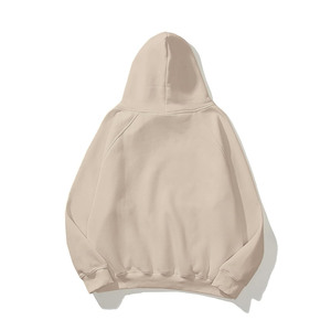 Sudadera con capucha de lana de algodón 100% pesado con logotipo personalizado para hombre, diseño básico de Sudadera con capucha estampada de alta calidad para invierno - Product Image 6