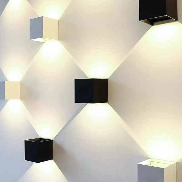 ECOJAS Professional Customization Modern Outdoor Indoor Wall Mount Fixture IP65 LED Wall Lamp