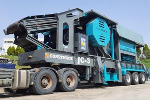 Constmach 250-300โรงงานบดกรามแบบเคลื่อนที่ได้สำหรับการทำเหมืองแร่ส่วนประกอบหลักเครื่องยนต์แบริ่งเกียร์มอเตอร์เกียร์ PLC - Product Image 2