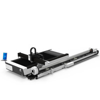 Machine de découpe laser à fibre 2000W pour tubes et tôles, système de contrôle Cypcut, machine de découpe laser intégrée 3000W pour tubes et plaques, machine de découpe laser 6000W