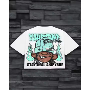 Camiseta unisex con logotipo personalizado de alta calidad de manga corta de secado rápido para Polos 100% algodón sublimación de impresión personalizada - Product Image 2